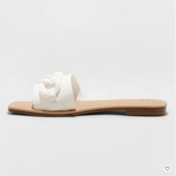 ✨Women's Viv Chain Slide Sandals - A New Day™✨ - Picture 4 of 10